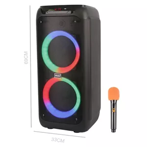 اسپیکر چمدانی بلوتوثی برودو BTS-2173 + میکروفون