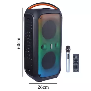 اسپیکر بلوتوثی اکسیژن AX-102 + میکروفون و ریموت کنترل