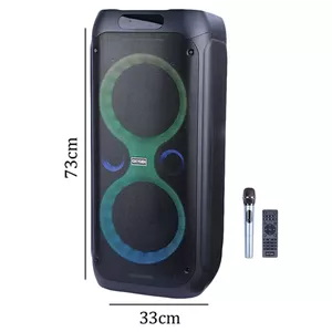اسپیکر بلوتوثی اکسیژن AX-104 + میکروفون و ریموت کنترل