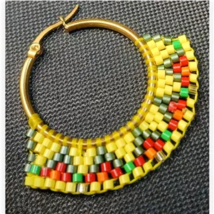 گوشواره پیکسلی میوکی طرح بوهو