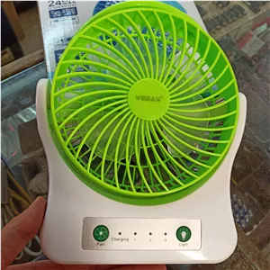 پنکه شارژی WEIDASI مدل WD-202 باتری لیتیومی 2400mAh