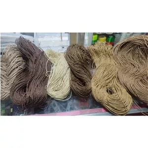 نخ کاغذی رافیا ترک کرم کنفی (250گرم)