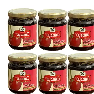 مربا آلبالو شهدین- 200 گرمی - 6 عددی