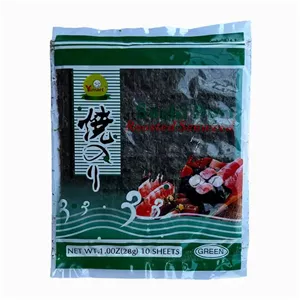 جلبک سوشی نوری 10 برگ گلد