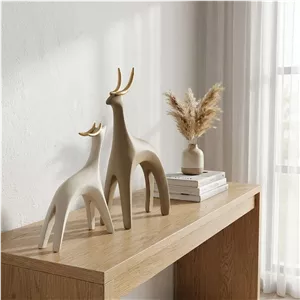 مجسمه مدل بز کلاسیک مجموعه 2 عددی