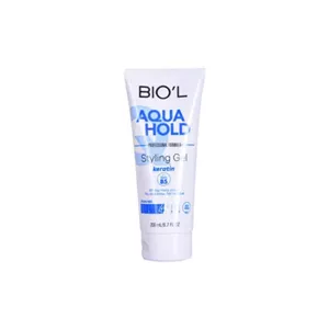 ژل مرطوب موی سر مدل تیوپی آکوا (قوی) AQUA FINISH HOLD حجم 200 میل بیول - BIOL