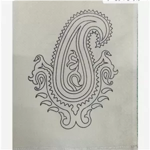 پته خام بوته حقه طرح کهن. تخفیف ویژه شال نانو پشم  