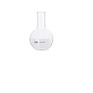 بالن ته صاف 100 سی سی - یونی گلس ا(Flat Bottom Flask 100cc - Uniglass)