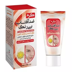 کرم ضد آفتاب نیکا . ضدآفتاب بی رنگ 