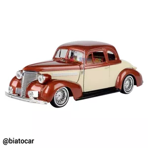 ماکت ماشین فلزی شورولت کوپه 1 24 موتورمکس chevrolet coupe motormax