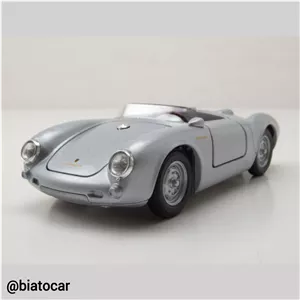 ماکت ماشین فلزی پورشه 550 اسپایدر 1 24 ویلی porsche 500 spyder welly