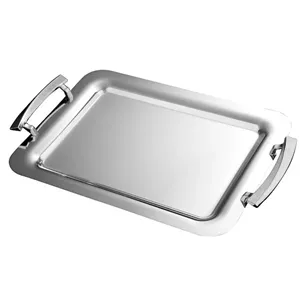 سینی اینه ای دسته صدفی زاماک جفتی برند KST کد 815 (پس کرایه)