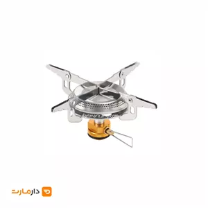 سرشعله تک شعله 4 پره با قابلیت تنظیم گاز کوهنوردی و کمپنیگ و سفری و پیک نیک گاز پیچی