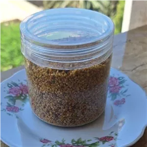 گرده گل های وحشی 100گرمکاملا اصل و با کیفیت عالی هزینه ارسال این محصول فقط پس کرایه می باشد لطفا قبل خرید پیام دهید 