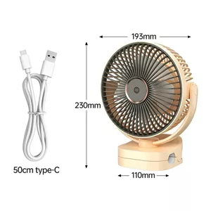 پنکه رومیزی شارژی مدل DP-7638 اورجینال