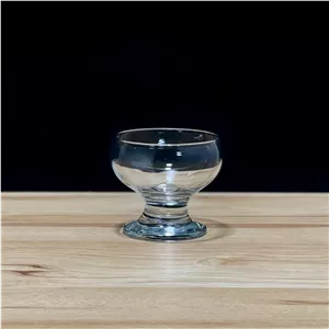 بستنی خوری پایه دار نیکل . کاوه 6 عددی