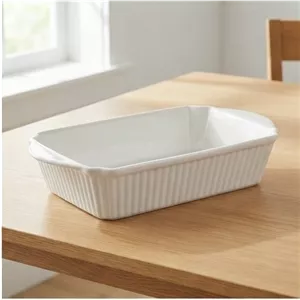 دیس غذا خوری مستطیل سرامیکی 