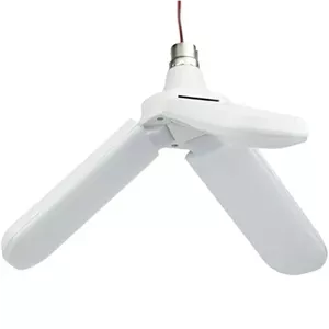 چراغ سیار سه پر LED خودرو 36 وات 12 ولت گیره سوسماری دار اورجینال