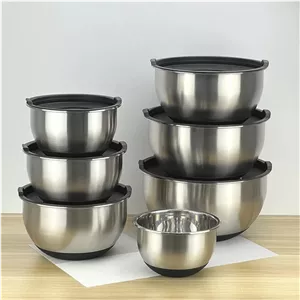  لگن شش تیکه درب دار زیر سیلیکونی شنگیا پسکرایه