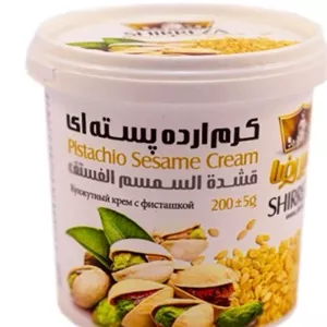 کرم ارده پسته