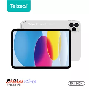 تبلت تلزیل مدل P101 سایز 10.1 اینچ حافظه 64 گیگابایت رم 4 گیگابایت ا Telzeal P101 10.1 Inch Tablet, 12GB RAM 512GB Stora