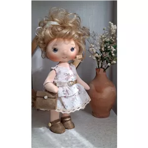 عروسک روسی دستساز پارچه ای شیک 
