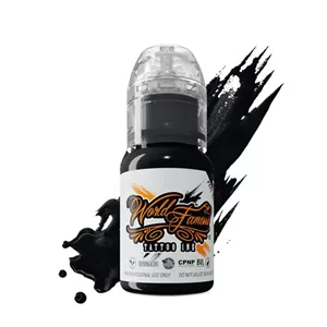 رنگ تاتو ورد فیمس ترو بلک TURE BLACK 