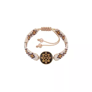 دستبند زنانه بافتی دانژه مدل میوکی ترنج