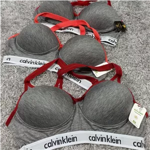 سوتین اسپرت اسفنجی طوسی سایز65تا85