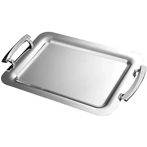 سینی آینه ای کی اس تی دسته صدفی زاماک جفتی KST-8151 (پس کرایه)
