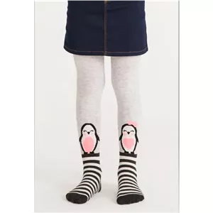 جوراب شلواری دخترانه Penguin Family پنتی