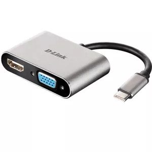 مبدل USB-C به VGA HDMI دی-لینک مدل DUB-V210 (کد:5)