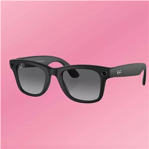 عینک دوربین دار ریبن متا Ray-Ban Meta - Wayfarer (Standard) Smart Glasses - Matte Black, Polarized Gradient Graphite