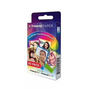 کاغذ چاپ سریع پولاروید 20 عددی Polaroid Rainbow Border ZINK Film