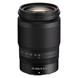 لنز دوربین بدونآینه نیکون Nikon Nikkor Z 24-200mm F 4-6.3 VR
