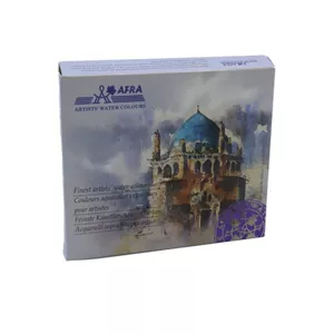آبرنگ 12 رنگ افرا کد 139901 12×3 سانتی متر - سایز بزرگ