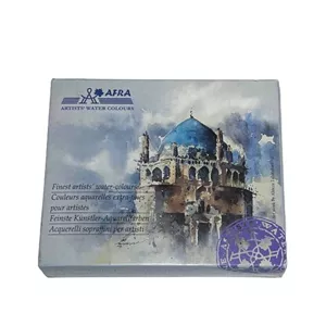 آبرنگ 12 رنگ افرا مدل kl-876، 200×100×40 mm، 50 g، 12 عدد
