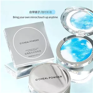  پنکک نامرئی گلف گرل مدل Fix Violet Oil Control Powder