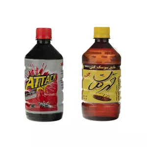 مایع سوسک کش و حشره کش مدل Ghahreman-0.5L-Attack-0.5L حجم 1000 میلی لیتر مجموعه 2 عددی