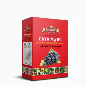 کلات منیزیم مولتی کم چینی EDTA Mg 6%کود منیزیم محلول در آب