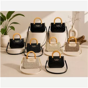 کیف دسته چوبی زارا