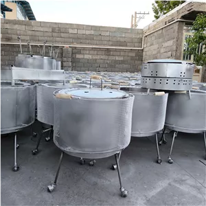 تنور استوانه ای دهانه قطر55سانتی عمق 58سانتی