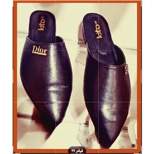 ماریا دیور.صندل تخت. رنگ قهوه ای. چرم خارجی 