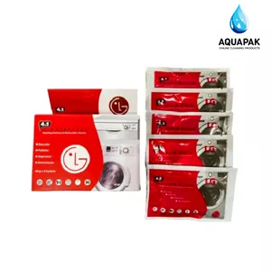 جرمگیر پودری لباسشویی و ظرفشویی ال جی دارای 5 عدد جرمگیر