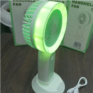 پنکه دستی توربو شارژی چراغ دار JL8839