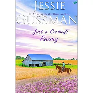 کتاب Just a Cowboys Enemy ((Sweet western Christian romance book 3) (Flyboys of Sweet Briar Ranch in North Dakota) اث...