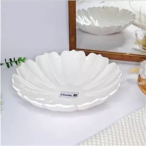 کاسه سرامیک گرد طرح گل