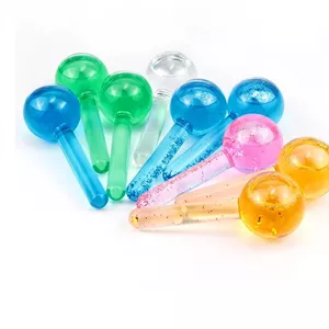ماساژور دستی مدل آیس گلوب ( گوی یخی ) دو عددی ا ICE ROLLERICE GLOBES
