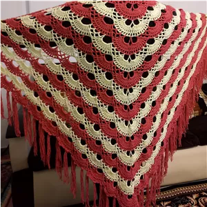 اشارپ - روسری سه گوش بافتنی