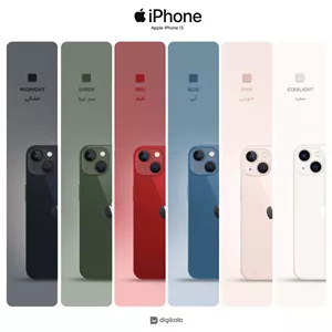 گوشی موبایل اپل مدل iPhone 13 CH دو سیم کارت ظرفیت 128 گیگابایت و رم 4 گیگابایت - نات اکتیو مدل 3